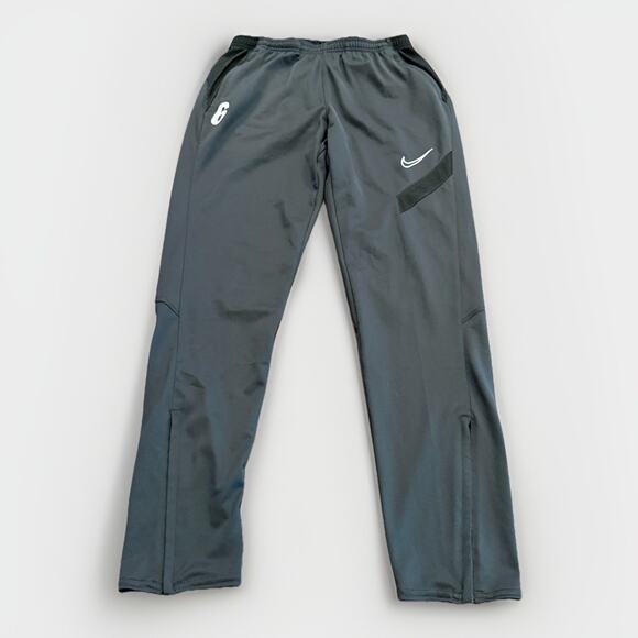Nike Womens Dark Gray Academy Pro Soccer #6 Ankle Zip Pants Size S BV6934-010 - Picture 1 of 11